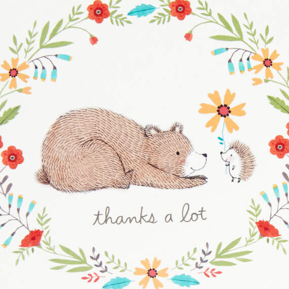 Woodland Animals Assorted Blank Thank-You Notes, Box of 48, , large image number 3