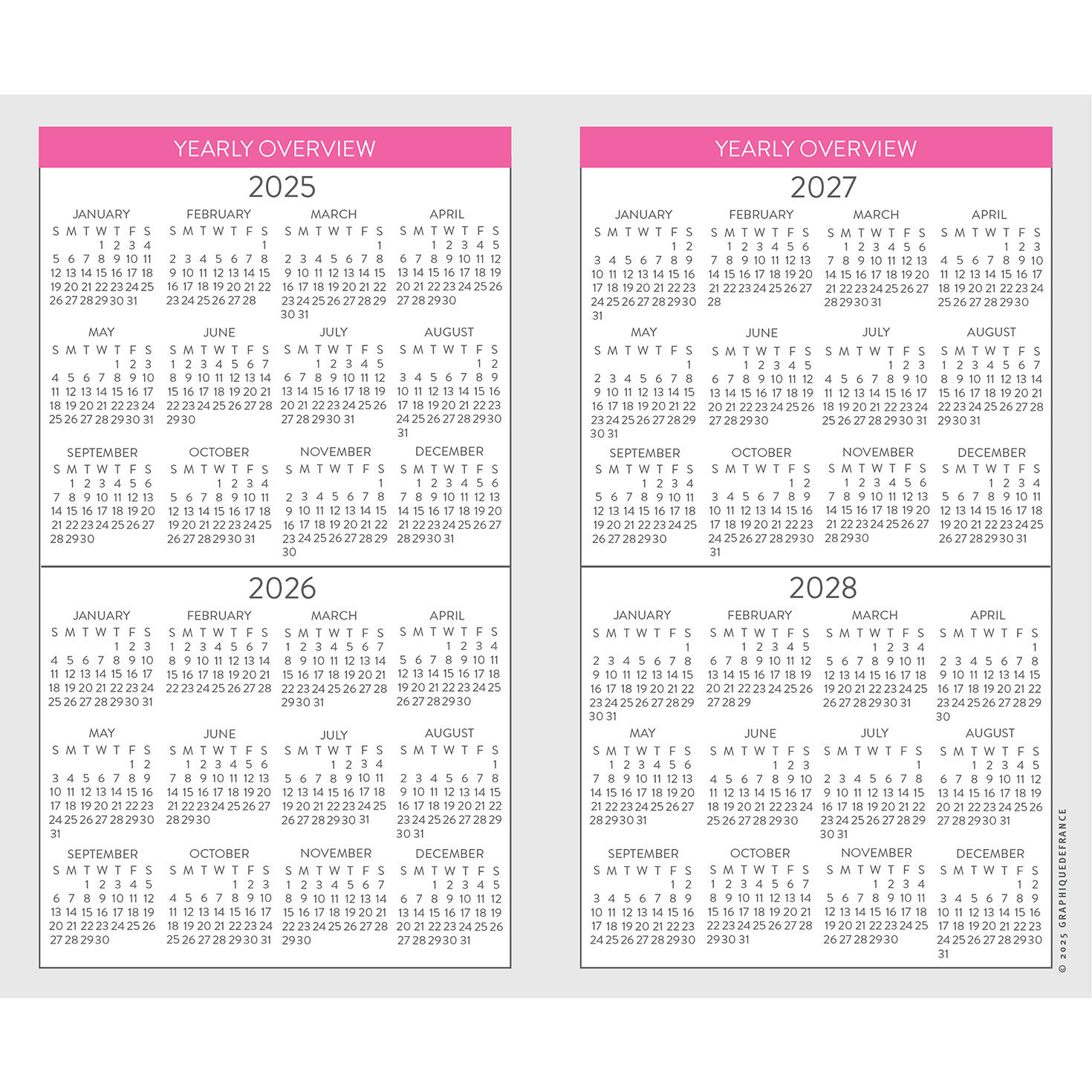 Graphique Snoopy 2026-2027 Monthly Pocket Planner inside spread image number 4