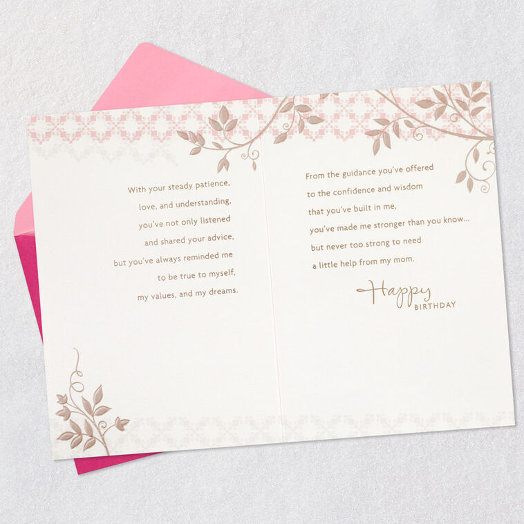 You've Made Me Strong Birthday Card for Mom, , large image number 4