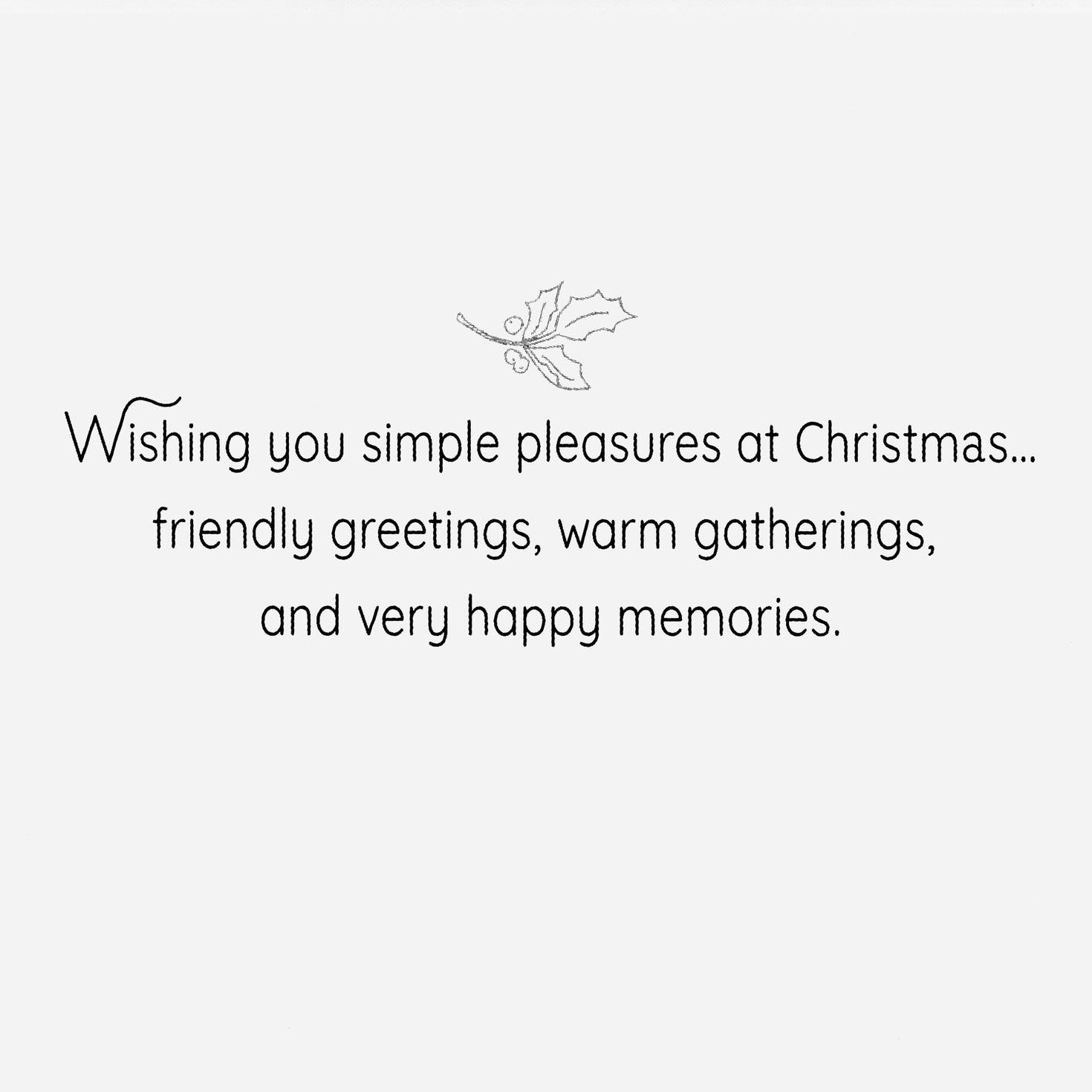 Christmas Town at Night Boxed Christmas Cards Sentiment Detail image number 4