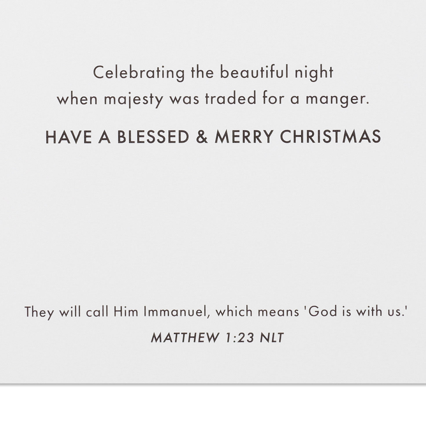 Nativity Scene DaySpring Religious Christmas Cards sentiment image number 4