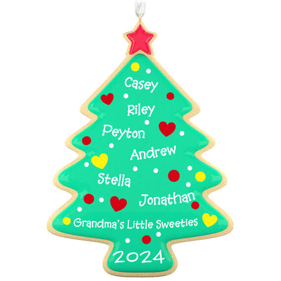 Sweet Memories Cookie Tree Personalized Ornament, , large image number 1