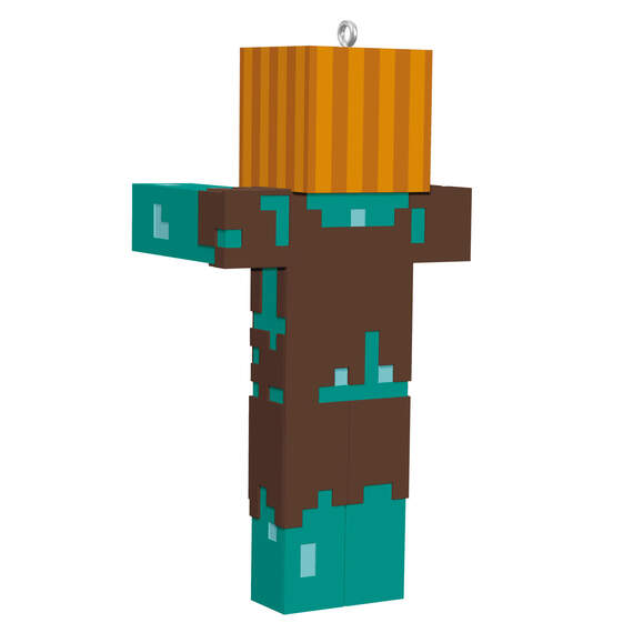 Minecraft Drowned With Carved Pumpkin Ornament, , large image number 5