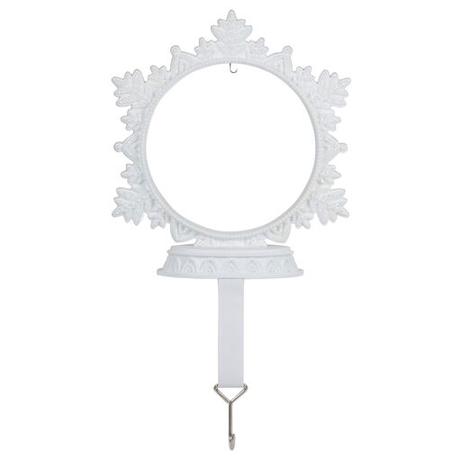 Snowflake Ornament and Stocking Hanger, 