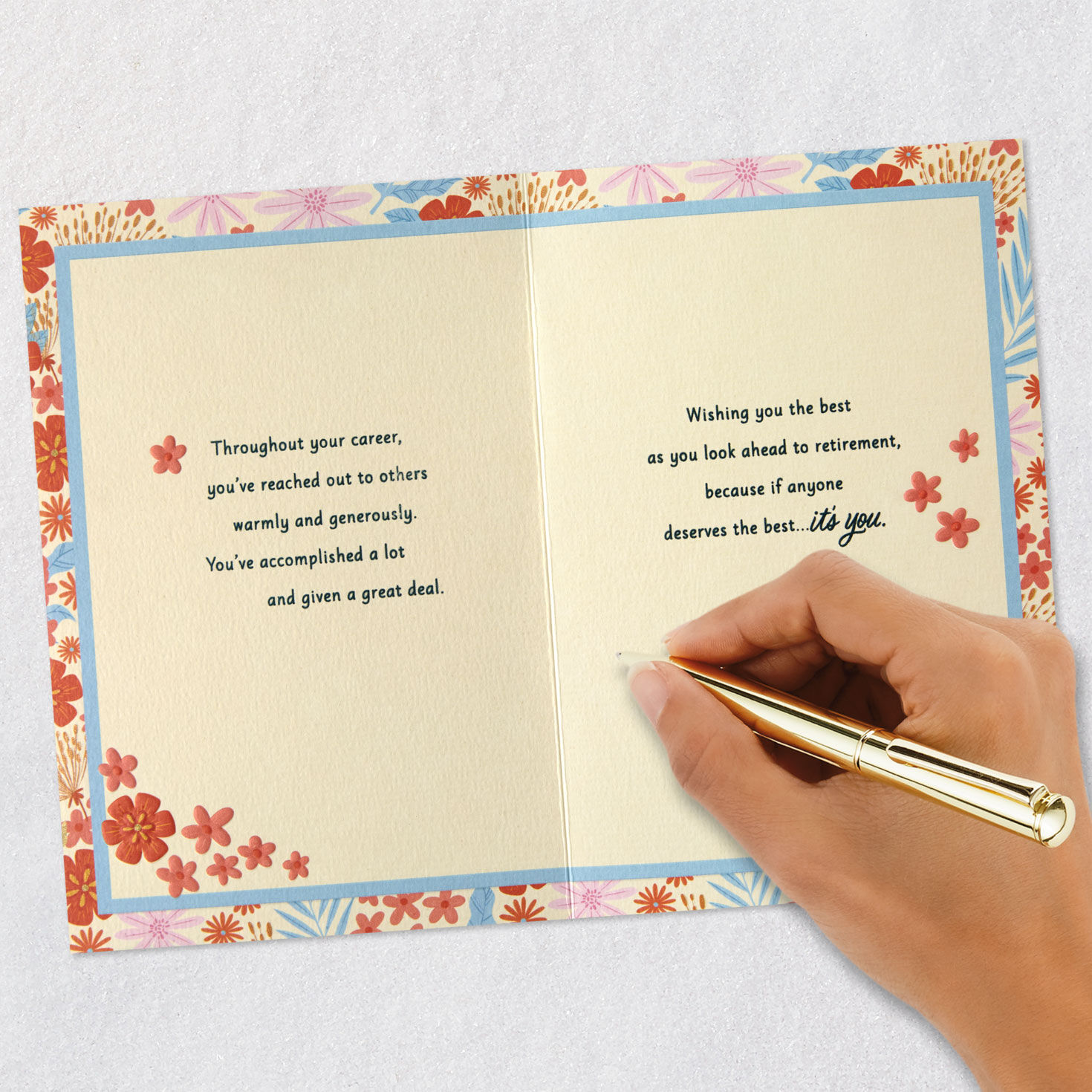 You Truly Made a Difference Here Retirement Card, , large image number 7