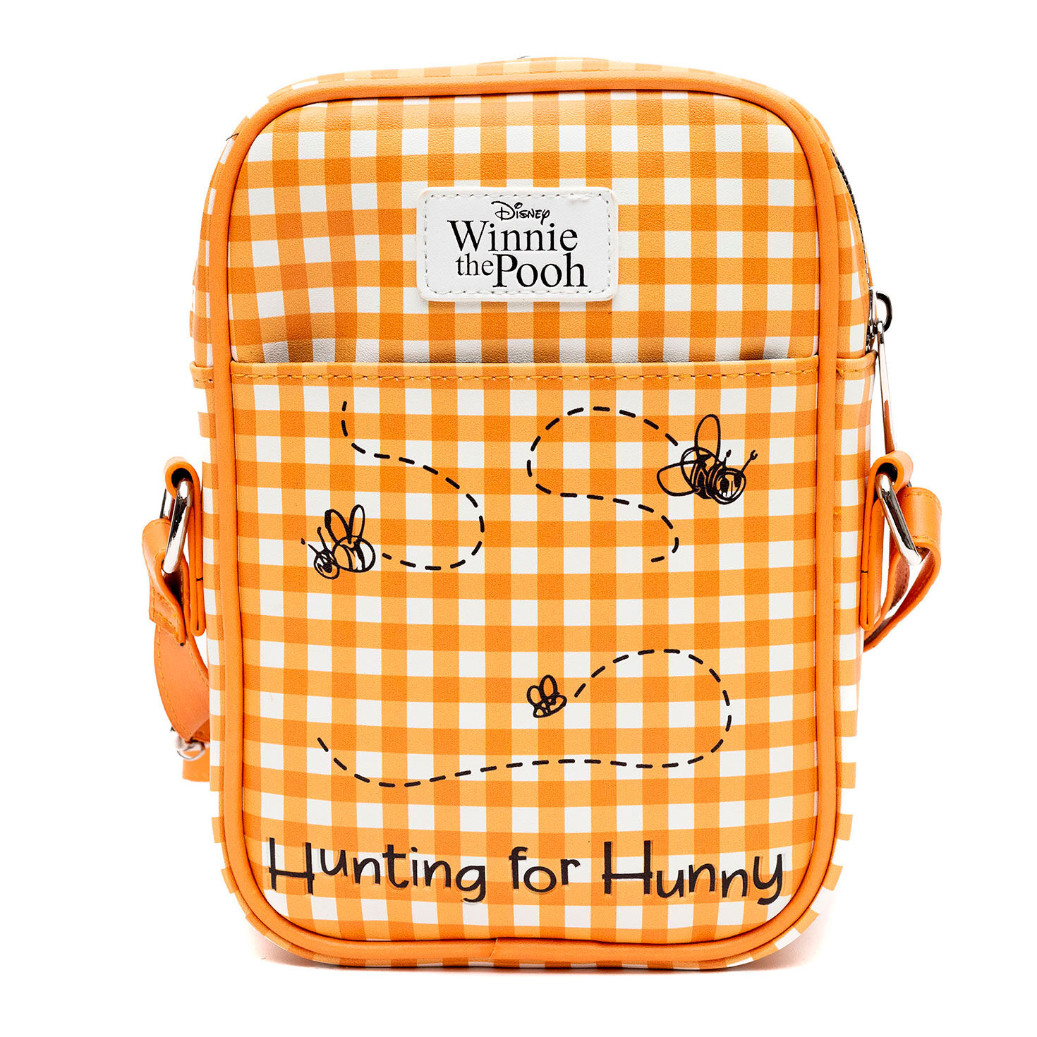 Winnie the Pooh Yellow Gingham Crossbody Bag  image number 3