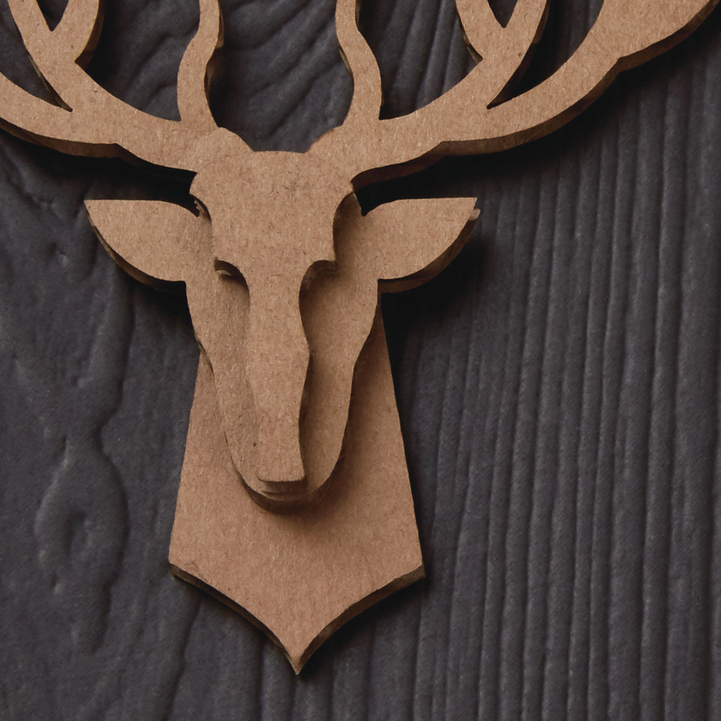 Deer Antlers Birthday Card Card Front Detail image number 4