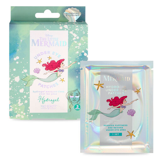 Mad Beauty Disney The Little Mermaid Under-Eye Masks, Set of 3, 