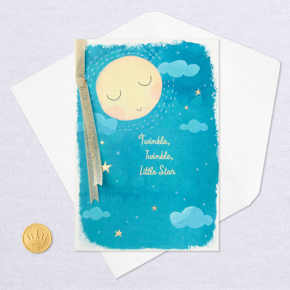 Twinkle, Twinkle, Little Star New Baby Card - Greeting Cards - Hallmark