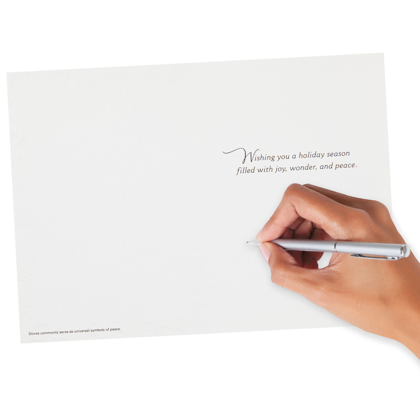 UNICEF Peaceful Holly Tree Boxed Christmas Cards, Pack of 20, , large image number 7