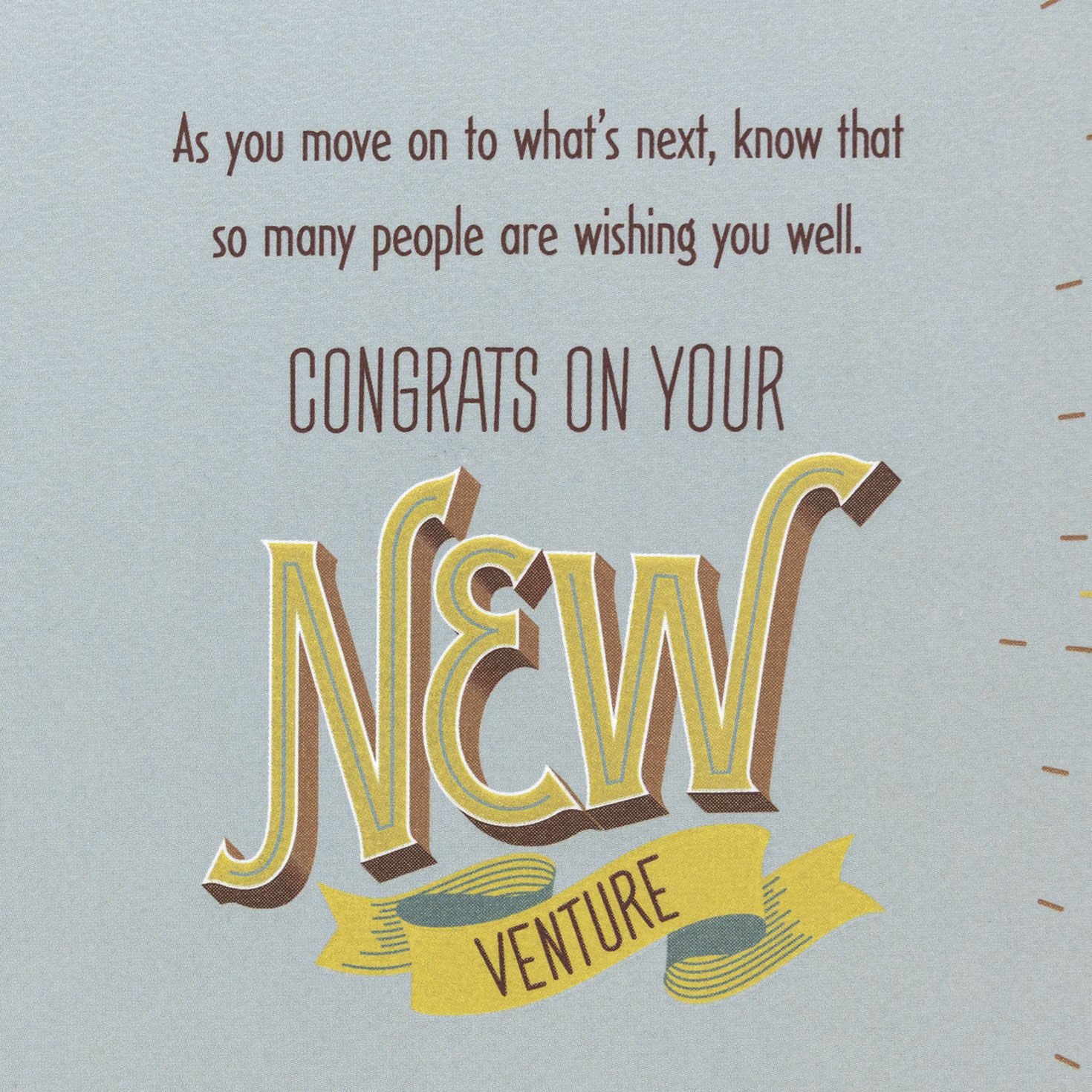 Congrats on Your New Venture Congratulations Card, , large image number 2