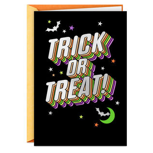 Trick or Treat Halloween Card for Kids