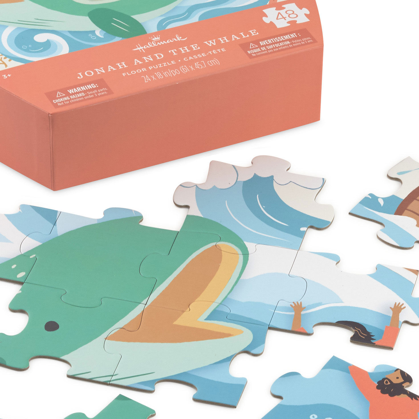 Jonah and the Whale 48-Piece Floor Puzzle for only USD 19.99 | Hallmark