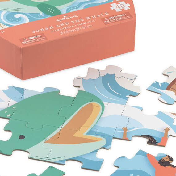 Jonah and the Whale 48-Piece Floor Puzzle, , large image number 4