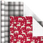 Cozy Patterns Assorted Wrapping Paper Rolls  image number 4