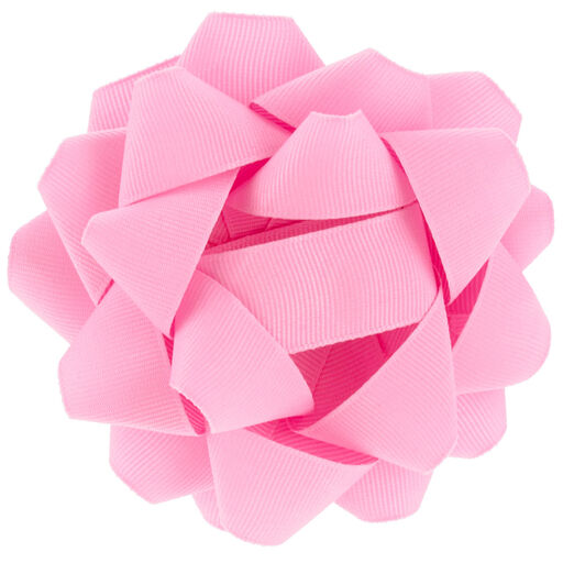 Pink Grosgrain Ribbon Gift Bow, 4.6", 