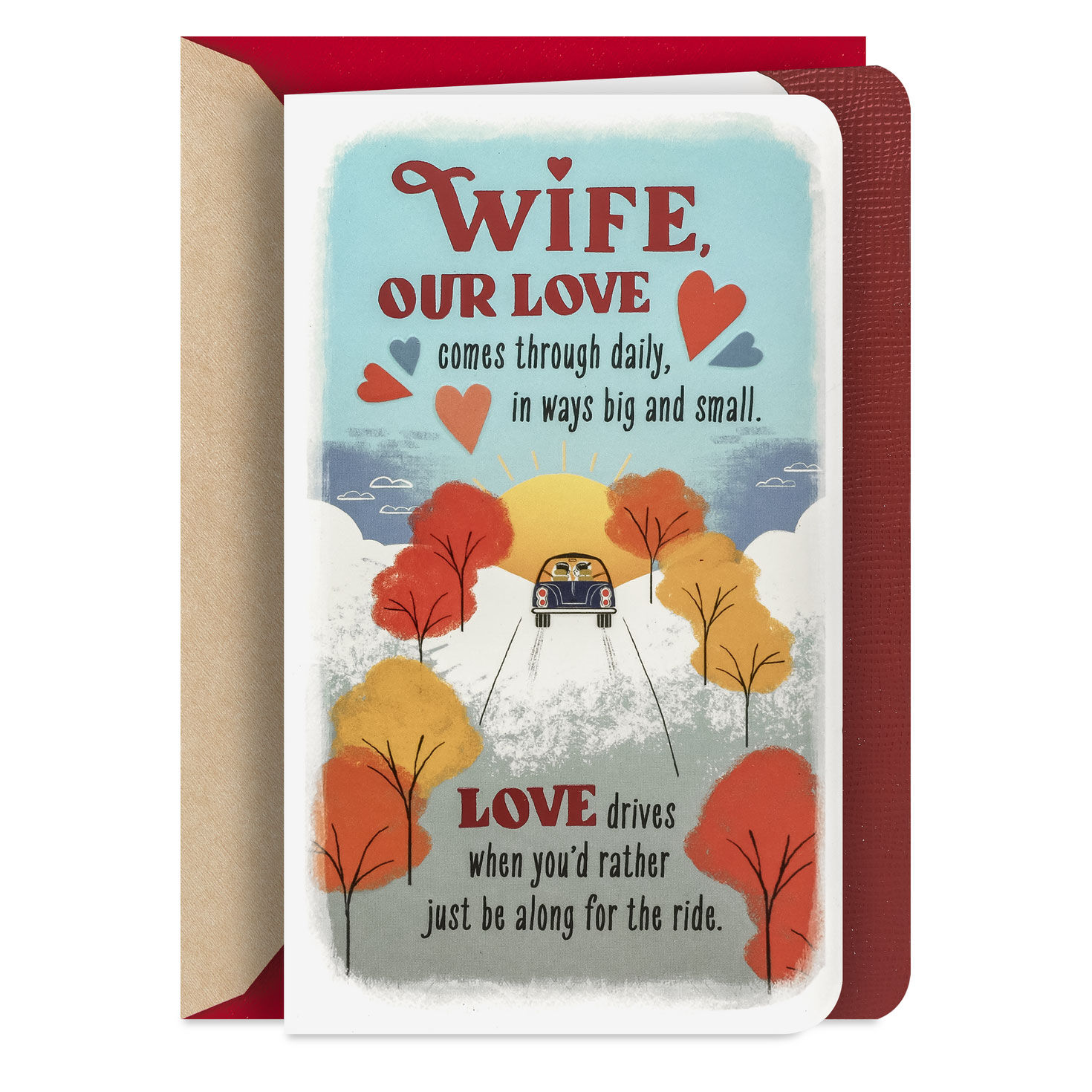 Our Love Does So Much Sweetest Day Card for Wife