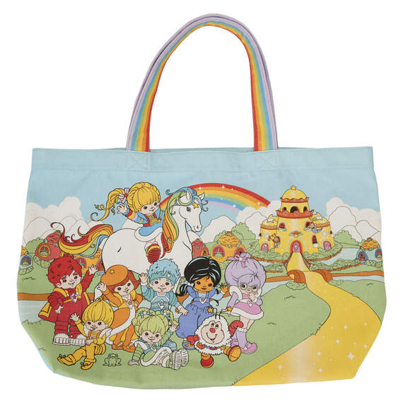 Loungefly Rainbow Brite Gang Canvas Tote Bag