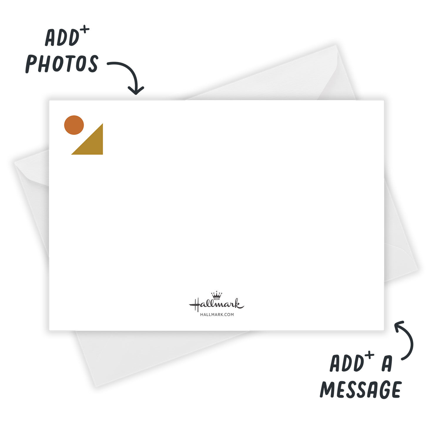 Bold Shapes Flat New Year Photo Card, , large image number 3