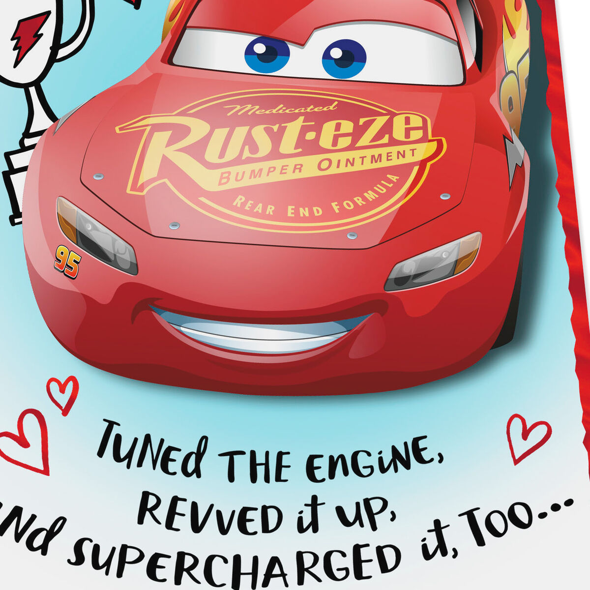 Disney/Pixar Cars You're a Champ Valentine's Day Card - Greeting Cards