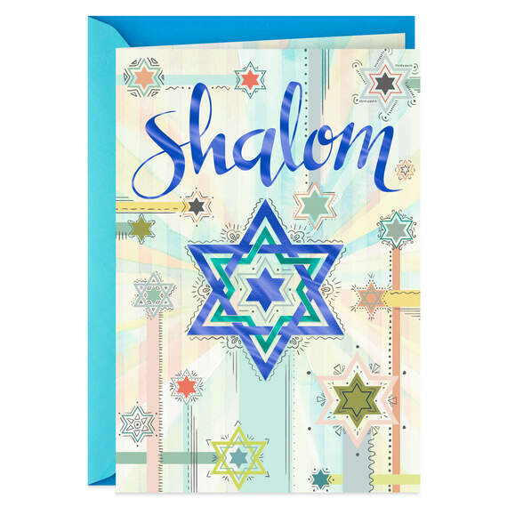 Peace and Joy to You Passover Card, , large image number 1