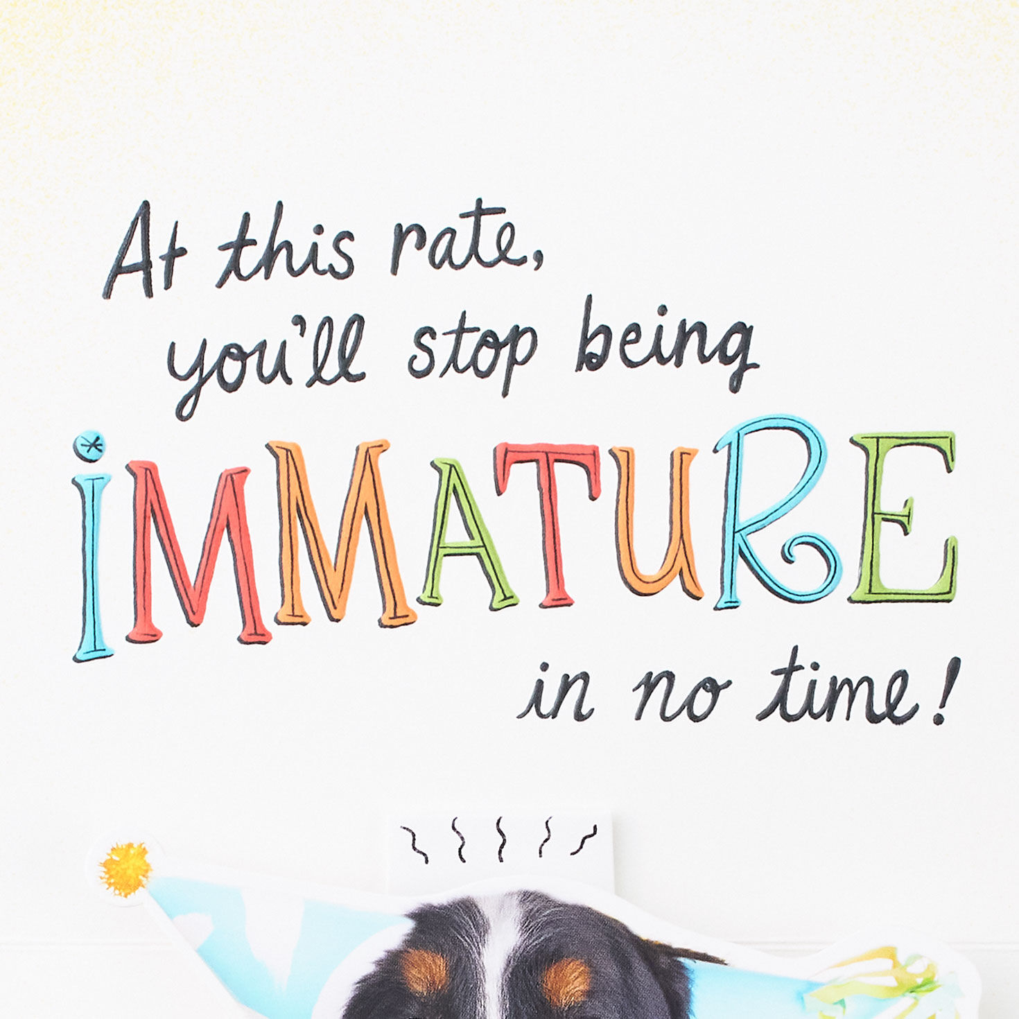 Dog Spokesperson Funny Birthday Card for Brother Sentiment image number 3