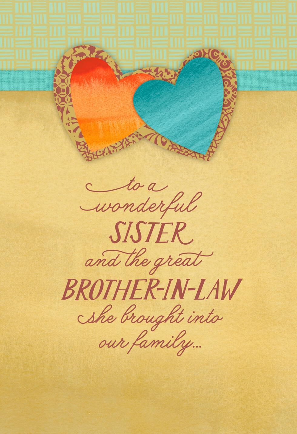 Special Wishes Anniversary Card For Sister And Brother In