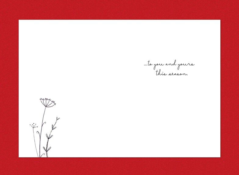 Simple Snowman Christmas Card