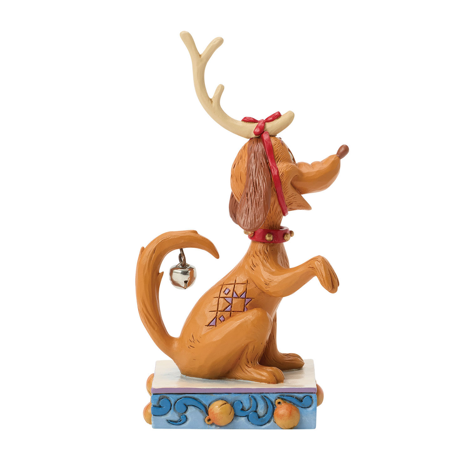 Jim Shore Grinch Max the Dog Statue side image number 4