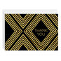 Black Gold Diamonds Personalized Thank You Card Front image number 1