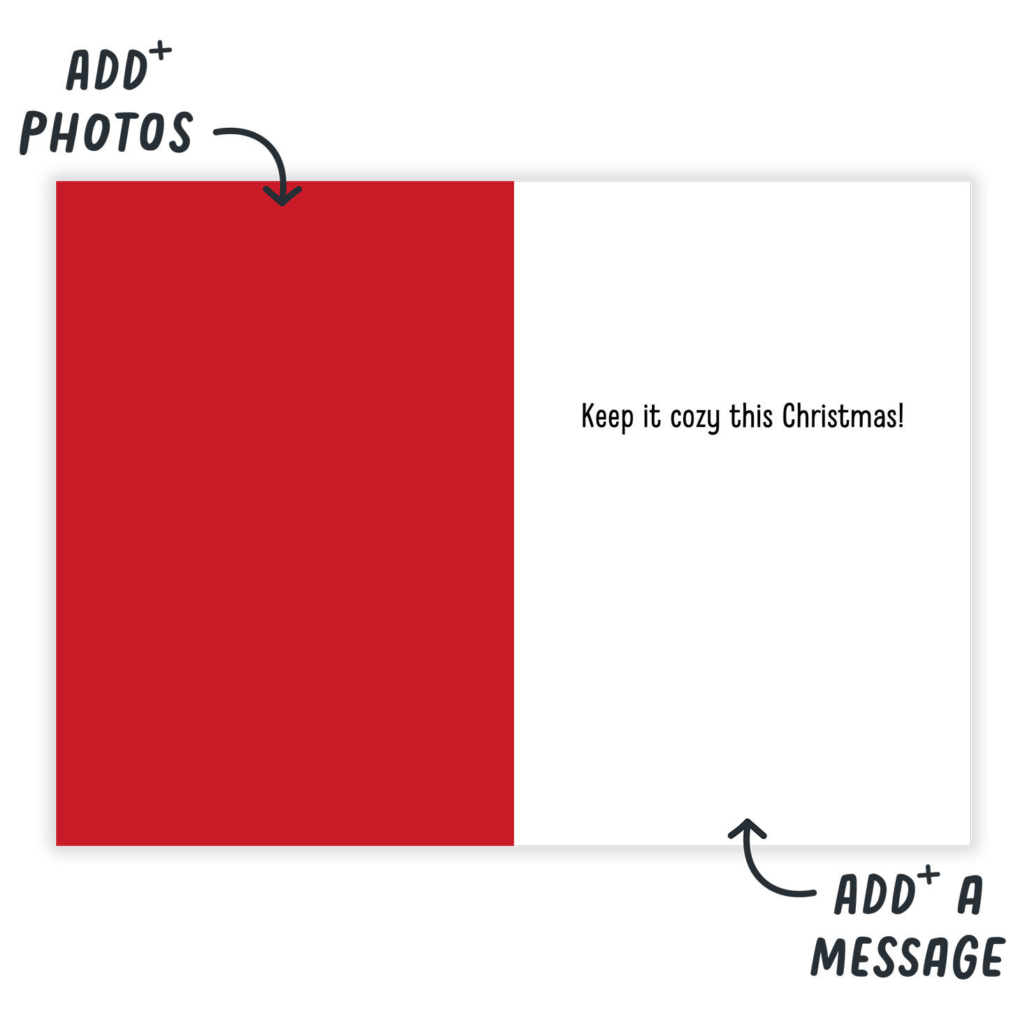 Peanuts&reg; Snoopy in Puffer Coat Custom Christmas Card, , large image number 9