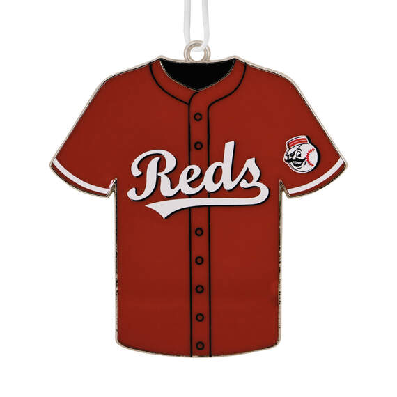 MLB Cincinnati Reds™ Baseball Jersey Metal Hallmark Ornament, , large image number 1