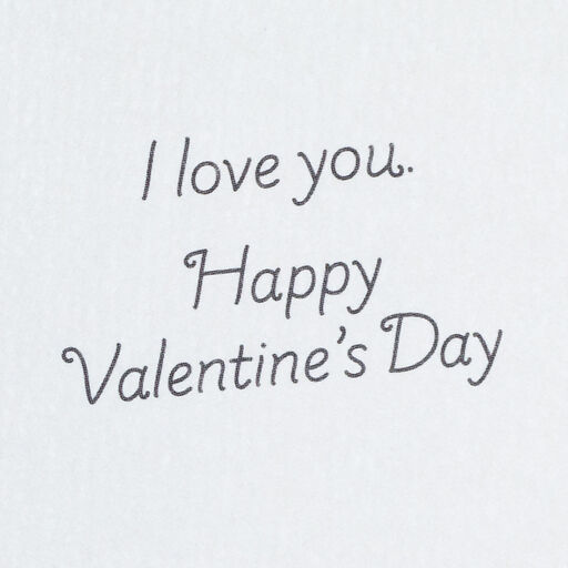 XO Heart Love You Valentine's Day Card for Husband, 