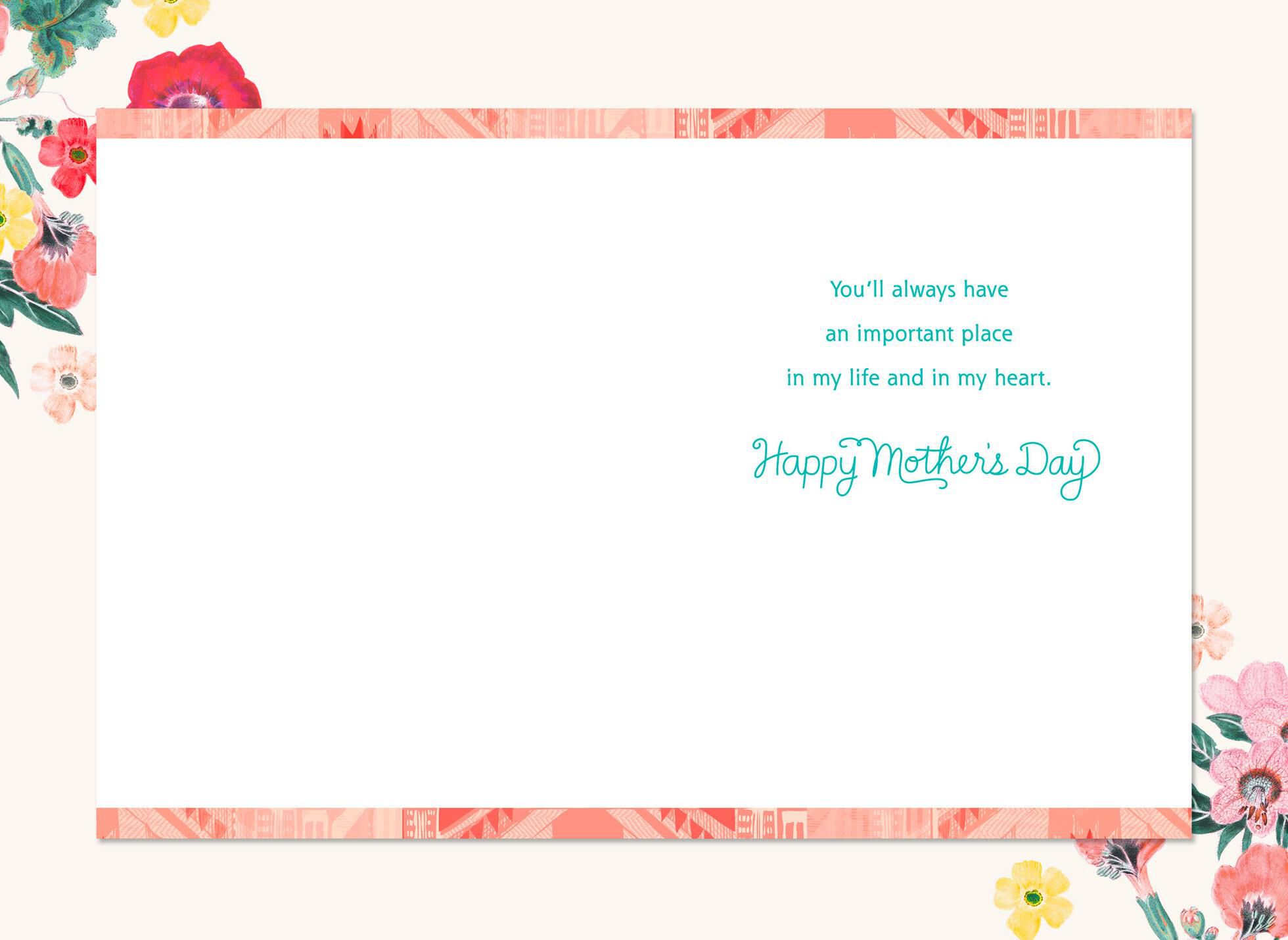 In My Heart Mother's Day Card
