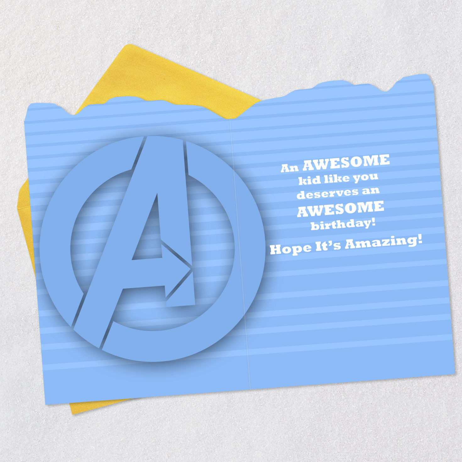 Marvel Avengers You Deserve an Awesome Day Birthday Card for Grandson, , large image number 3