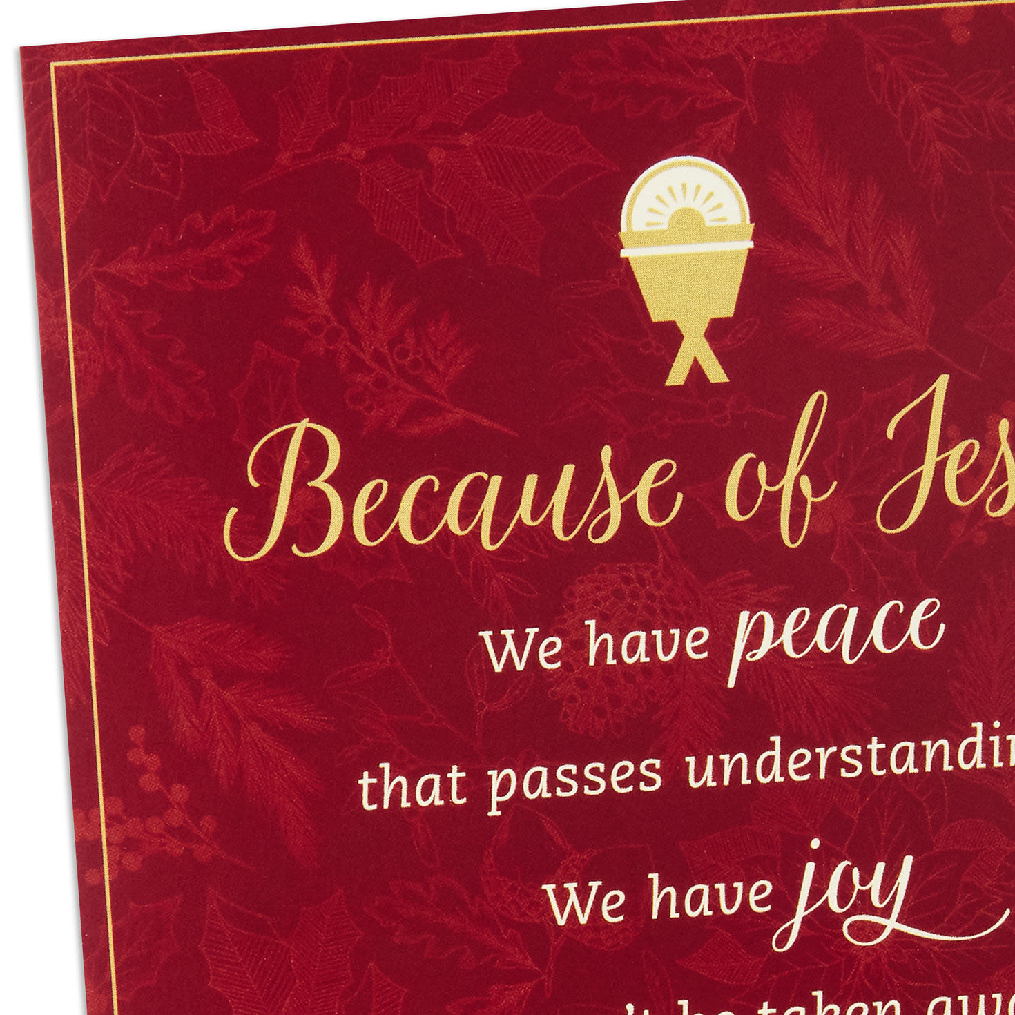 Manger DaySpring Religious Christmas Cards Cover Detail image number 6