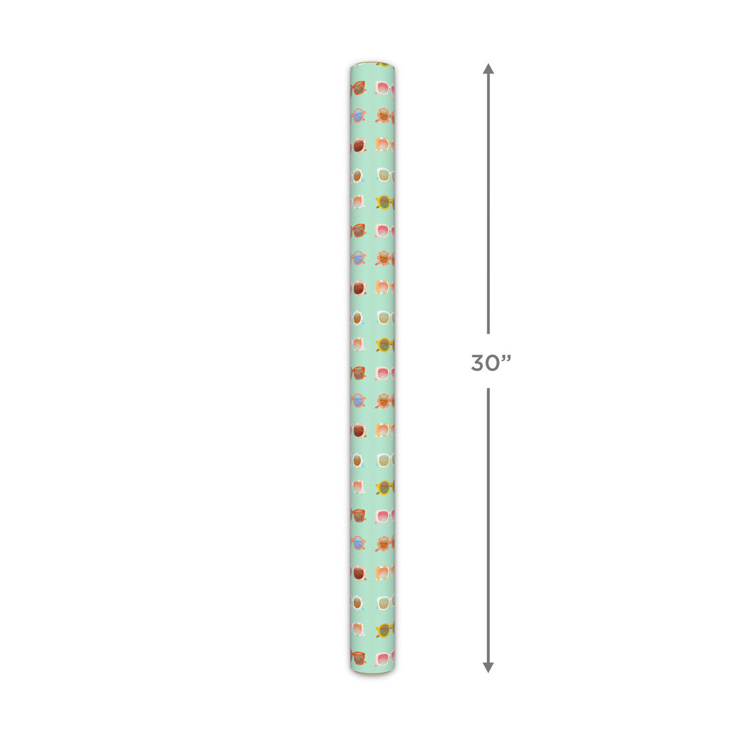 Sunglasses on Mint Wrapping Paper, 20 sq. ft., , large image number 5