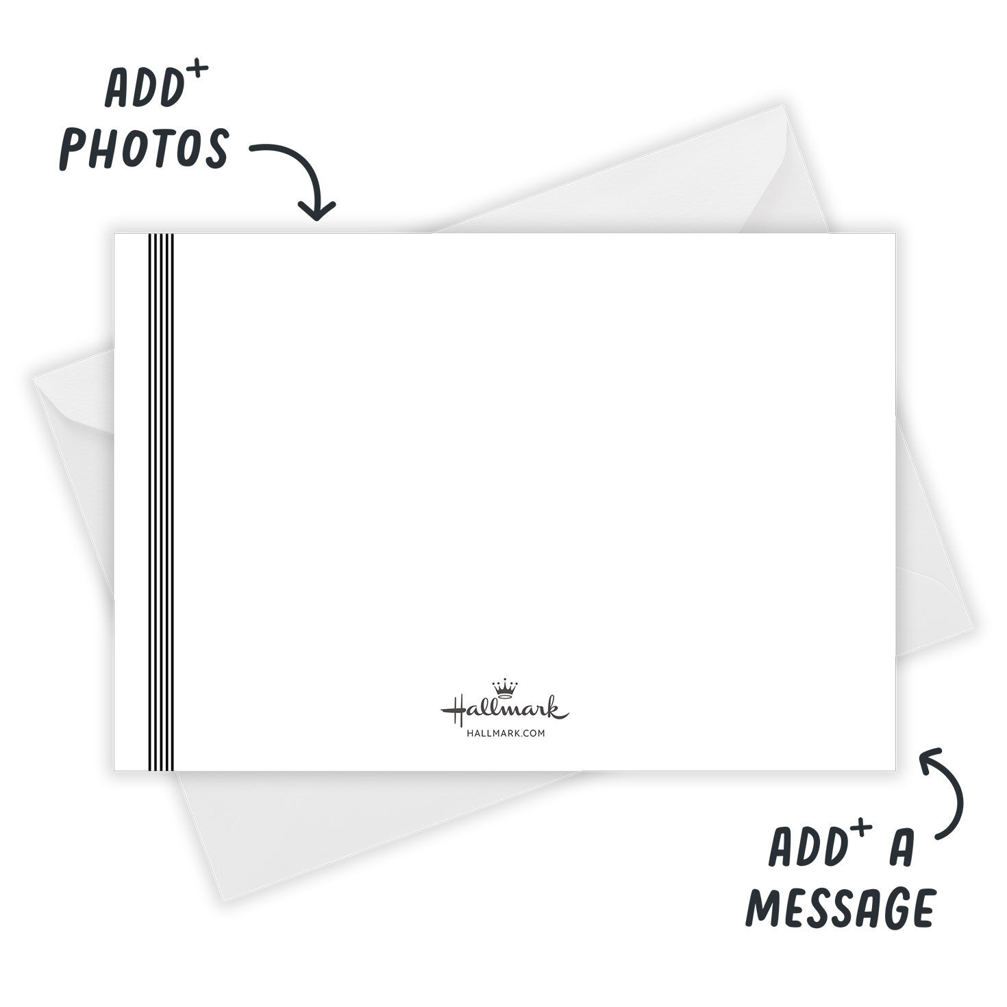 Gold and Black Personalized Grad Party Invitation Card back indicating personalization image number 3