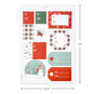 Holiday Classics Gift Tag Stickers measurement image number 3