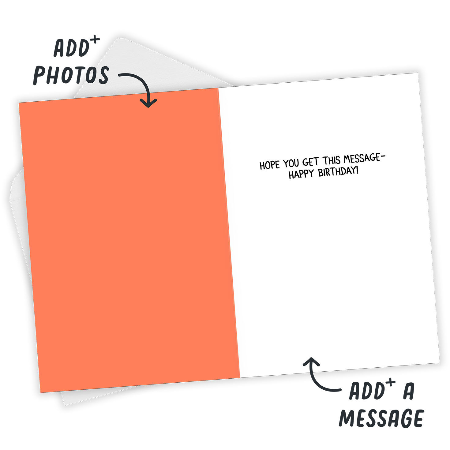 Dog Texting Cat Funny Custom Birthday Card, , large image number 3