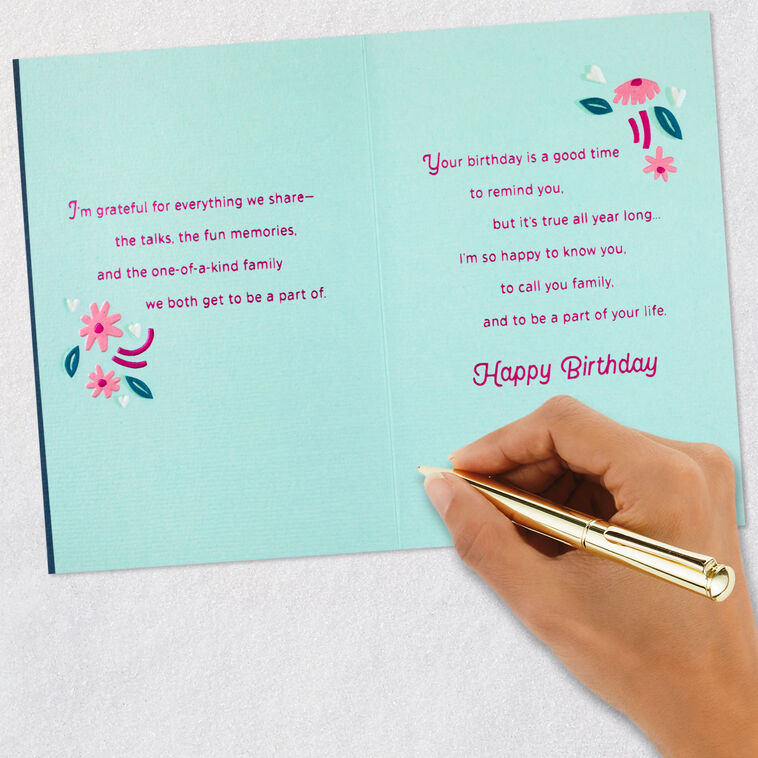 So Happy To Know You Birthday Card for Stepdaughter, , large image number 7
