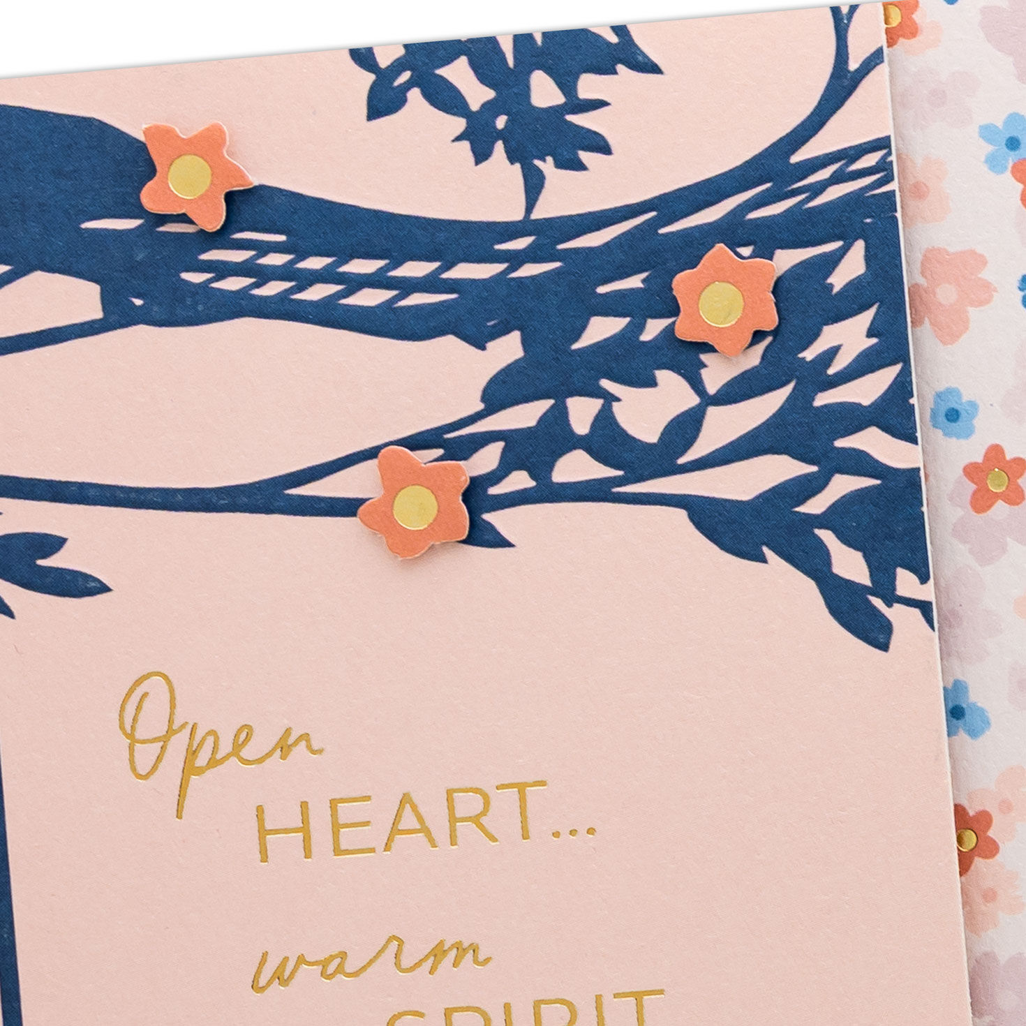 Swing and Tree on Hill Mother's Day Card Card Front Detail image number 5