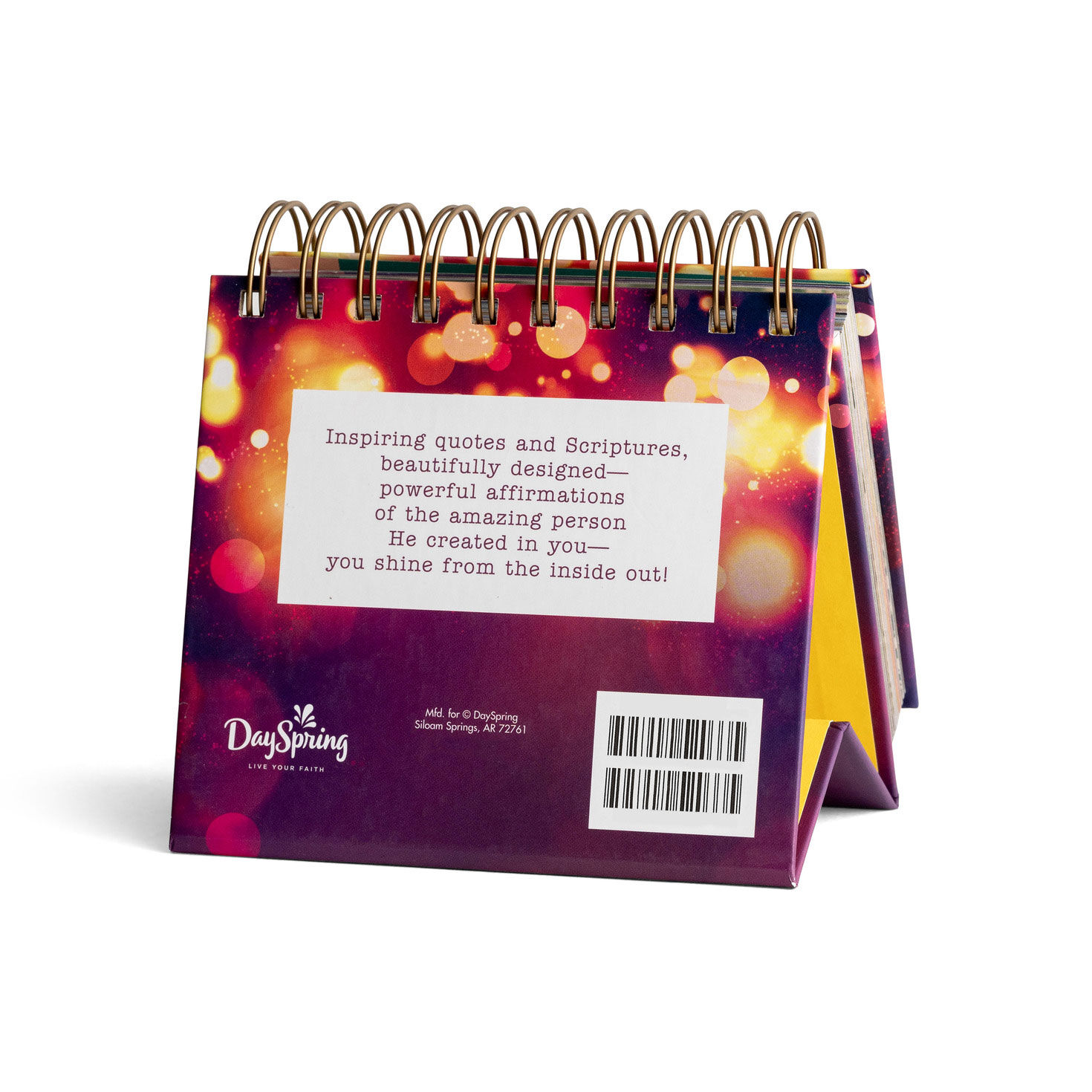 Shine Bright Every Day Perpetual Calendar Back image number 2