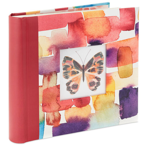 Watercolor Butterfly Photo Album, 