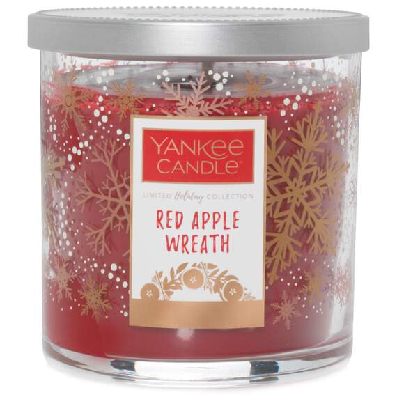 Yankee Candle Red Apple Wreath Small Tumbler Candle, 7 oz., , large image number 1