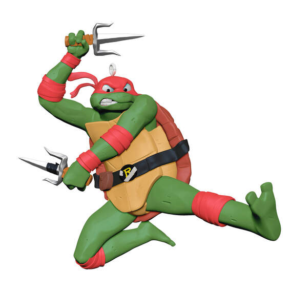 Teenage Mutant Ninja Turtles: Mutant Mayhem Raphael Ornament, , large image number 1