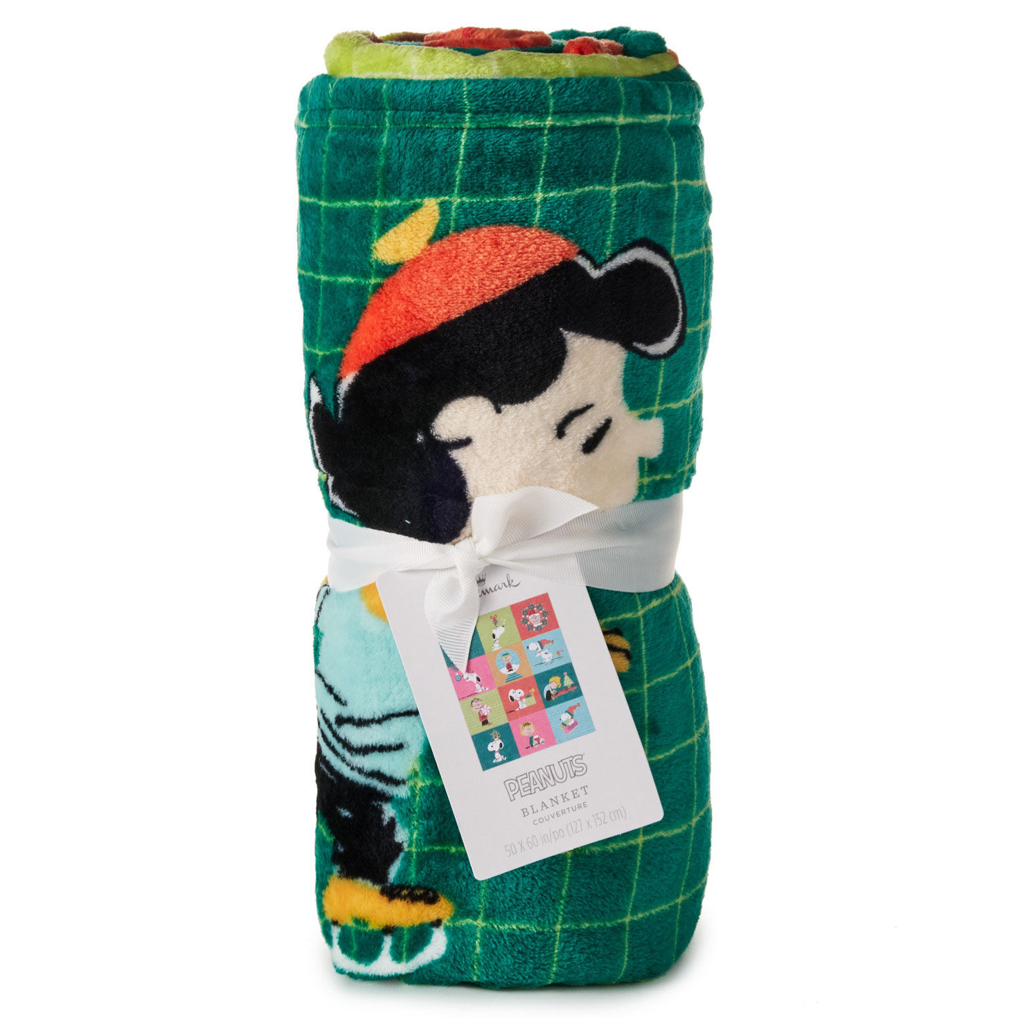 Peanuts® Holiday Patchwork Throw Blanket, 50x60 for only USD 39.99 | Hallmark