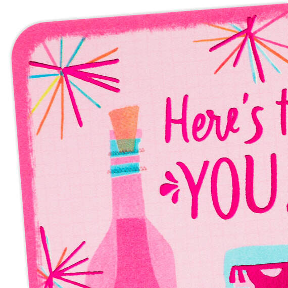 3.25" Mini Here's to You Blank Card, , large image number 4