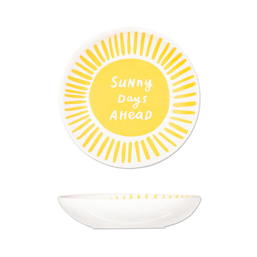 Shining Sun Round Trinket Dish, 
