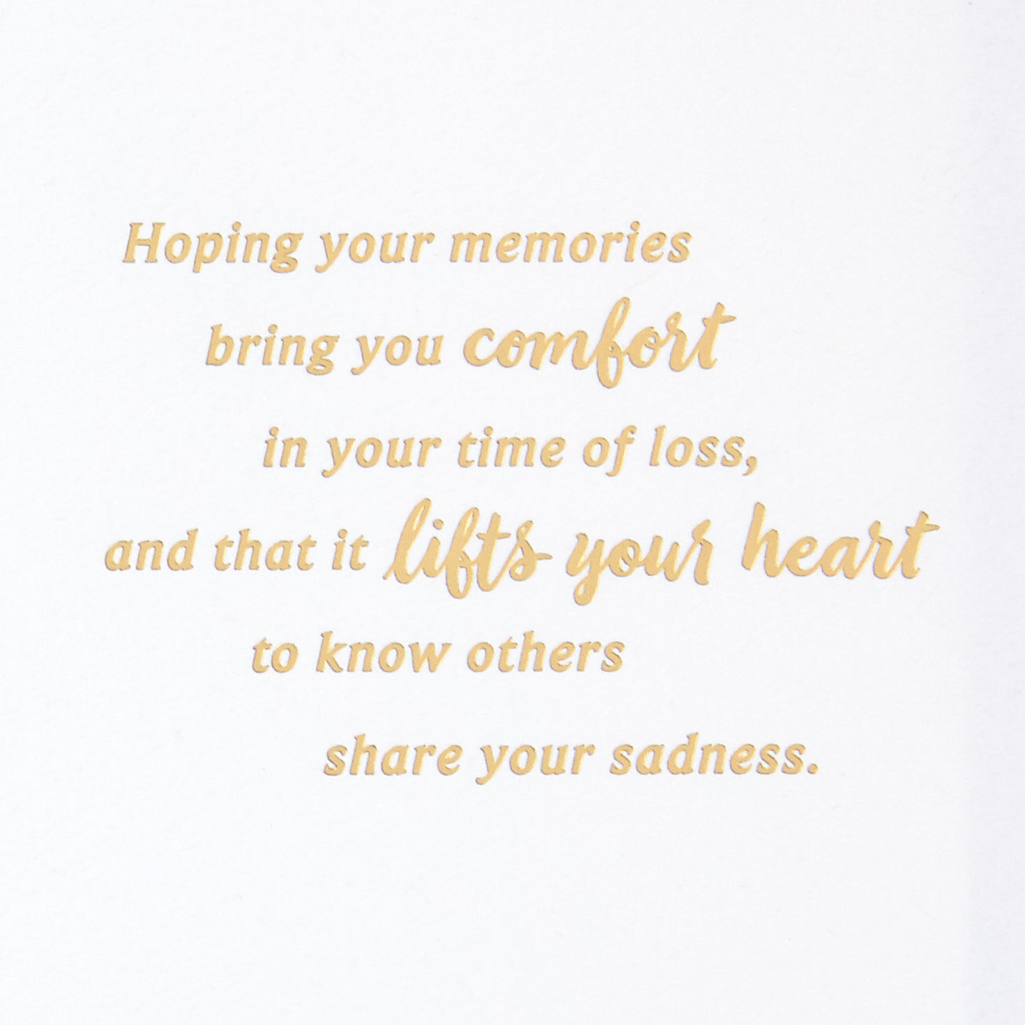 Blue Agate Sympathy Card Sentiment image number 3